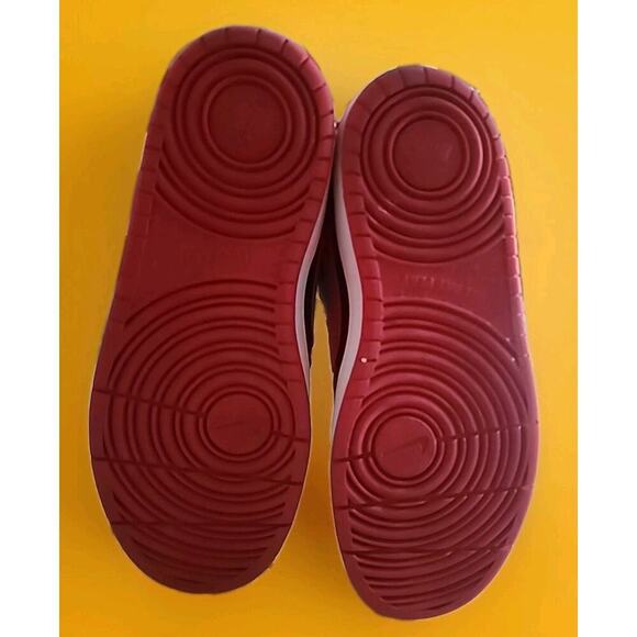 Nike Red And Black High Tops Cd7782-003 Womens 6.5 Kids 5Y Nice Condition - Picture 6 of 8